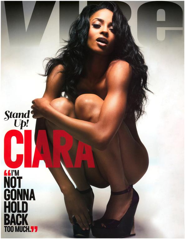 Ciara pose nue pour Vibe Magazine