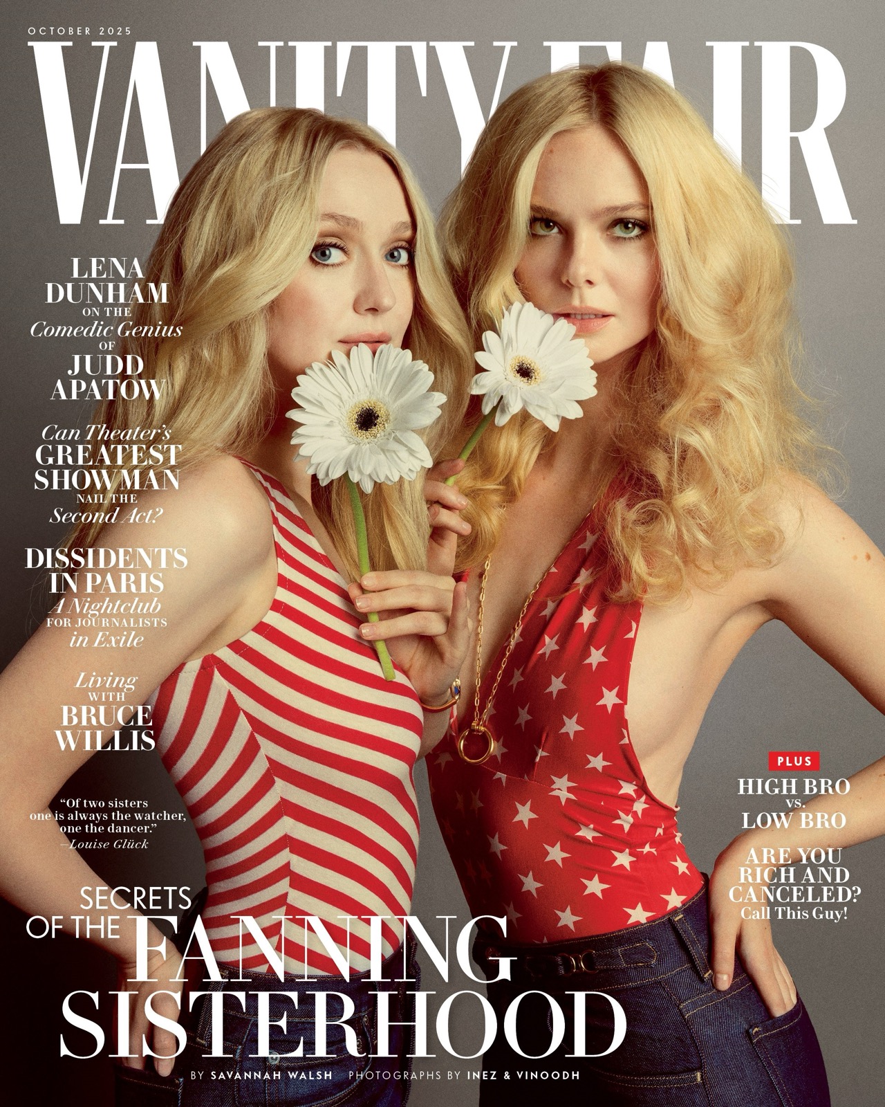 Elle et Dakota Fanning en confidences envoûtantes pour Vanity Fair
