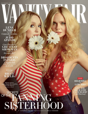 Elle et Dakota Fanning en confidences envoûtantes pour Vanity Fair