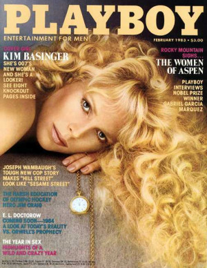 Kim Basinger pour Playboy février 1983 en muse incandescente