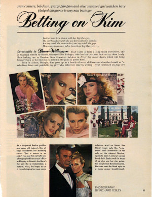 photos Kim Basinger