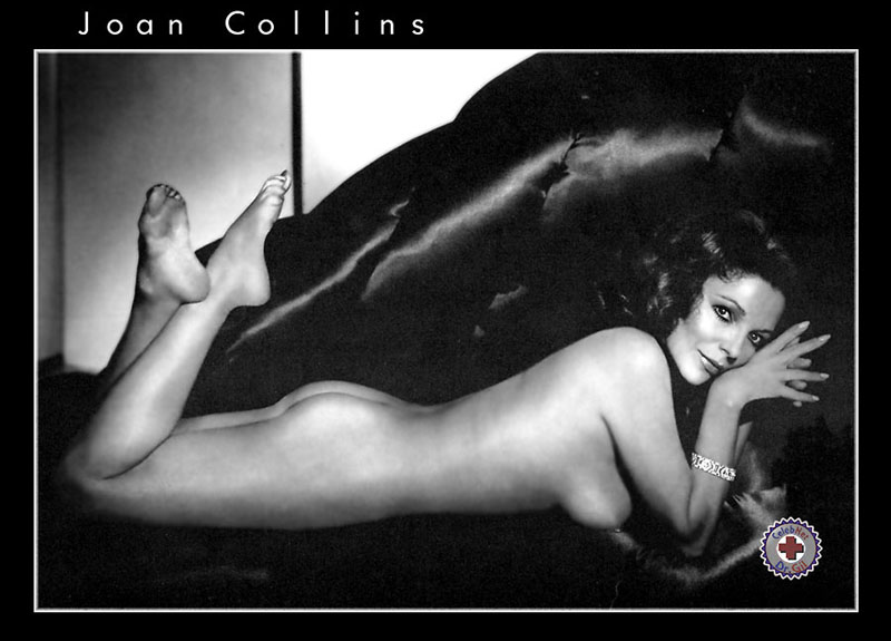 Actrices. j. Joan Collins nue. 
